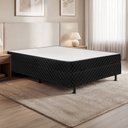 Ver imagem 1 de Cama Box Casal Conjugada c/ Baú 138x188 Udine Preto