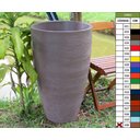 Ver imagem 2 de Vaso Planta 80x50 Oval Moderno Polietileno - MARROM CHOCOLATE 020