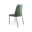 Ver imagem 4 de Kit 2 Cadeiras Estofadas Lucy Aço Carbono