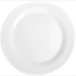 Jogo de 6 Pratos Rasos Conjunto Duralex Grande Brancos Opaline Menu Nadir Figueiredo em Vidro Temper - 5