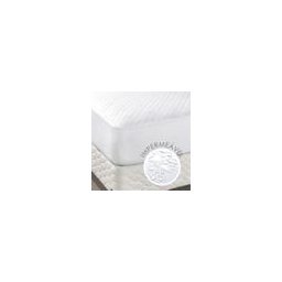 Protetor de Colchao Solteiro Impermeável Hedrons Branco - 1