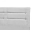 Ver imagem 4 de Cabeceira Atenas Queen 1,60 Laminado Branco Simbal
