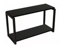 Ver imagem 1 de Nicho Decorativo 2 Prateleiras Preto 60x20 Design Industrial