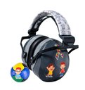 Ver imagem 1 de Abafador de Ruido 26 Db Cinza com Arco para Colorir Minhas Emoções + Quebra-cabeça Bola