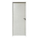 Ver imagem 2 de Kit Porta de Madeira Colmeia Duraplac Branca com Batente 9,5 e Fechadura Abertura Esquerda 210 x 82