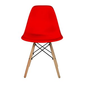 Cadeira Eames Prizi Lake - Vermelha
