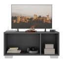 Ver imagem 4 de Rack para Tv até 32 Polegadas com 3 Portas Multimóveis Mp1068 Grafite/branco