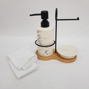 Ver imagem 2 de Conjunto Kit Banheiro/lavabo 4 Peças
