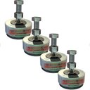Ver mais imagens de Vibra Stop Mini 90mm Parafuso 1/2" 500/2000kgf 4 Pçs Vibra-Stop