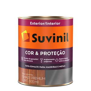 Tinta Suvinil Esmalte Proteção Acrílico 0,9l Branco 53384765