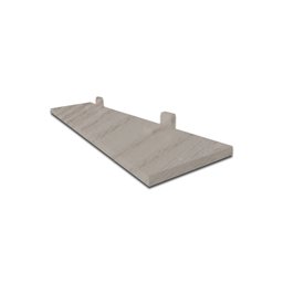 Prateleira Simples Madeirado 80x15 Cm Com Suporte Em Mdf - 3