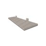 Prateleira Simples Madeirado 80x15 Cm Com Suporte Em Mdf - 3