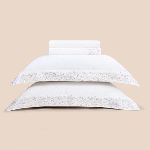 Jogo de Cama King 4 Peças Altenburg Haus Fábula Branco