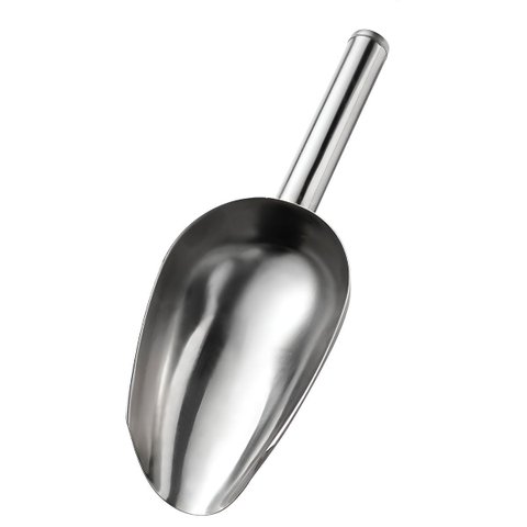 Pá Pegador de Gelo Grãos e Doces em Aço Inox 18,7cm