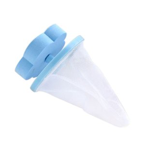Coletor Flutuante para Tira Pelos de Máquina de Lavar Fiapos:azul