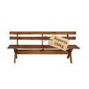 Ver imagem 5 de Conjunto Kit Mesa Rústica de Churrasco 1 Mesa + 4 Bancos - Imbuia