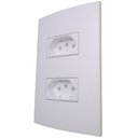 Ver imagem 1 de Conjunto 4x2 Linha Clean Branco Fosco