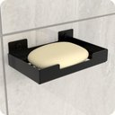 Ver imagem 5 de Kit Acessórios Para Banheiro Preto 6 Peças Elegance P.S.C