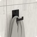 Ver imagem 4 de Kit Acessórios Para Banheiro Preto 6 Peças Elegance P.S.C