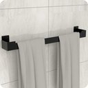 Ver mais imagens de Kit Acessórios Para Banheiro Preto 6 Peças Elegance P.S.C