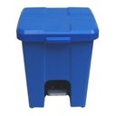 Ver imagem 1 de Cesto Lixeira Quadrada Plastica com Pedal 25 Litros Cor:amarelo