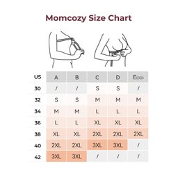 Momcozy Sutiã de Amamentação sem Costura Médio Marrom - 6