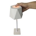 Ver mais imagens de Luminaria Abajur Mesa LED 3 Tons USB Bateria Recarregavel Iluminaçao Casa Quarto Sala Mesa Trabalho