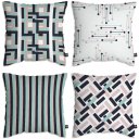 Ver imagem 1 de Capas De Almofada Dado Decor 40x40 - Kit Com 4 Unidades