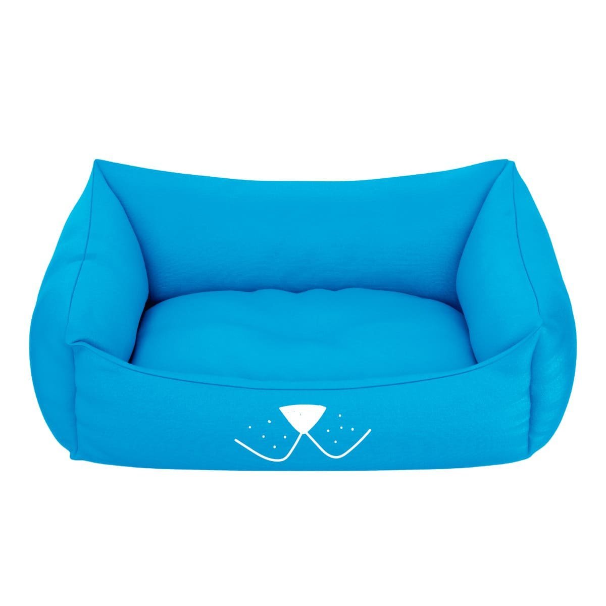 Kit Pet Com Cama Cachorro Gato M 57X37 Fucinho