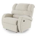 Ver imagem 1 de Poltrona do Papai Reclinável Napoli Power Touch Usb Veludo Bege Fh1 - D'rossi