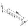 Arandela Led Fit Perfil P/ Sala Corredor Escada Hall Newline - 4
