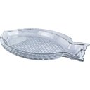 Ver imagem 3 de Travessa em Vidro Formato Peixe Transparente Fish 35 X 24cm