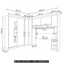 Ver imagem 7 de Guarda Roupa Queen Modulado Espelho Cp06 Delphi Avelã/branco L01 - Mpozenato