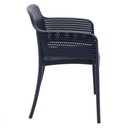 Ver imagem 3 de Cadeira Tramontina Gabriela Azul Navy em Polipropileno