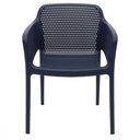 Ver imagem 6 de Cadeira Tramontina Gabriela Azul Navy em Polipropileno