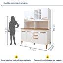 Ver imagem 3 de Cozinha Completa 7 Portas e 2 Gavetas em MDP Toronto