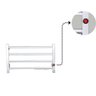 Toalheiro Térmico Pequeno de Parede Alumínio Fosco 127v - 4