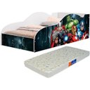 Ver imagem 1 de Cama Infantil Quarto de Menino com Colchão - Tigo