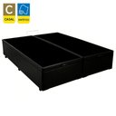 Ver imagem 2 de Cama Box Baú Casal Bipartido Preto