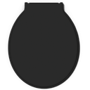 Ver imagem 1 de Assento Tampa para Vaso Sanitário Oval Almofadado Especial Econômico Cor Preto Durín