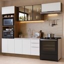 Ver imagem 1 de Cozinha Completa Stella 9 Portas 3 Gavetas MDP 270cm Madesa