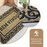 2 Tapete Porta Capacho Fibra Coco Antiderrapante 40x60 P3 - 5