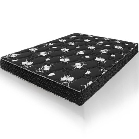 Colchão Viúva Castelar Preto Espuma D33 Bordado 128x188x14cm