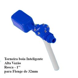 Torneira Boia Cx D'agua Alta Vazão Inteligente 1''32mm Censi - 3