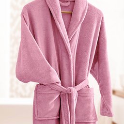 Roupão Microfibra Adulto Kimono Attuale Rosa - 2