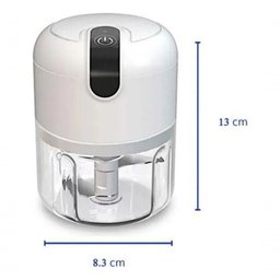 Mini Processador de Alimentos Elétrico - Cozinha Prática e Rápida - 4