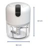 Mini Processador de Alimentos Elétrico - Cozinha Prática e Rápida - 4