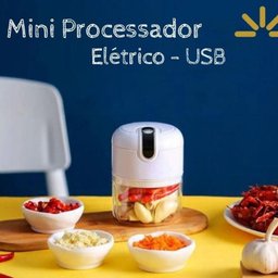 Mini Processador de Alimentos Elétrico - Cozinha Prática e Rápida - 7