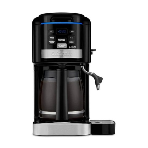 Cuisinart Cafeteira Programável 12 Xícaras com Água Quente (preta)