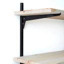 Ver imagem 2 de Kit 4X Suporte para Trilho 30 cm Preto